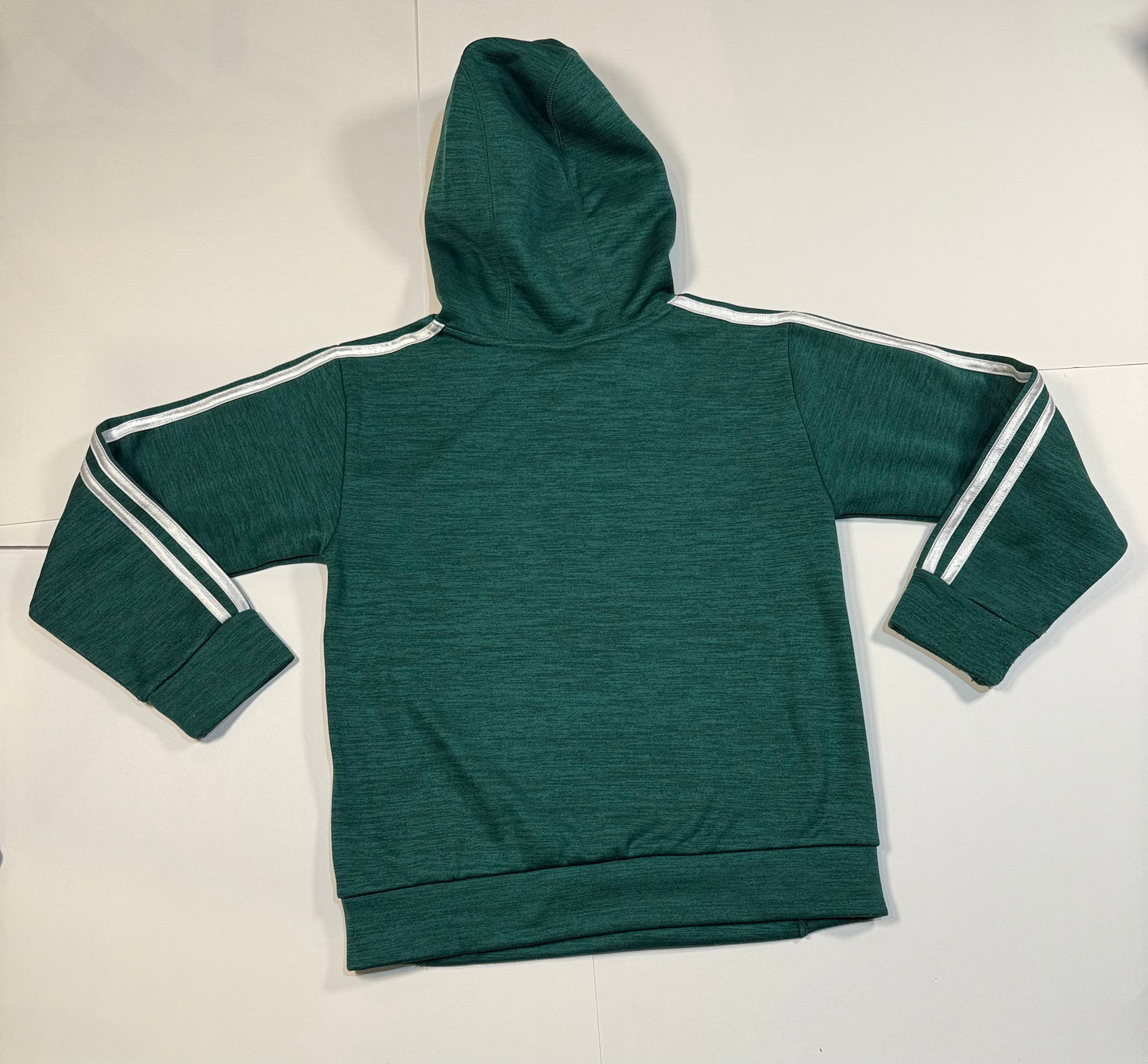 #180 Boys Small (8) Adidas Green Athletic Hoodie