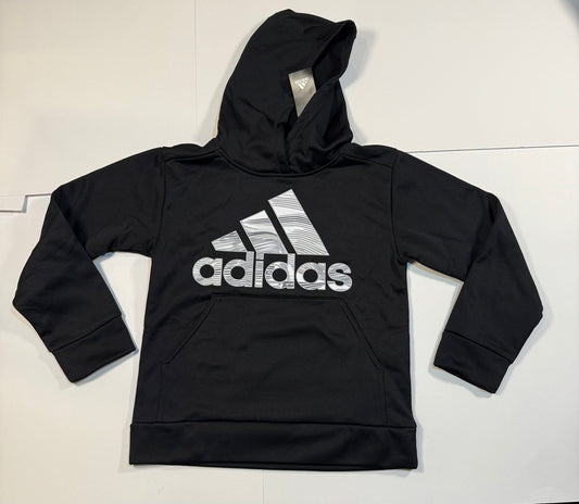 #180 Boys Small (8) NWT Black Adidas Athletic Hoodie