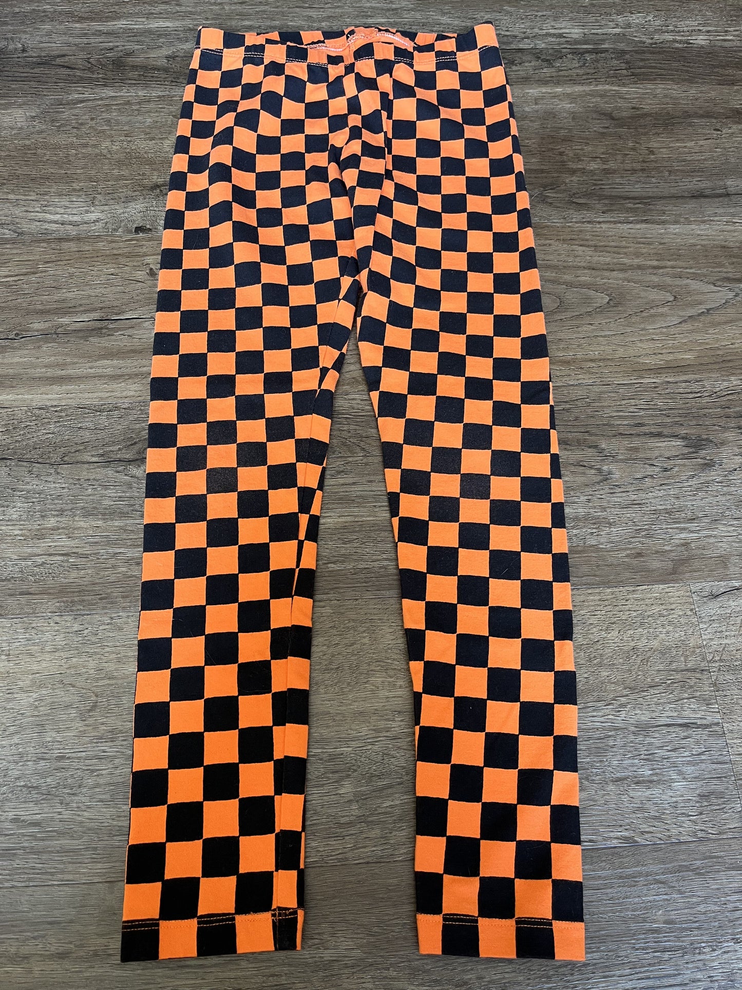 #124 Cat & Jack Halloween 2 Leggings Girls Size M 7/8