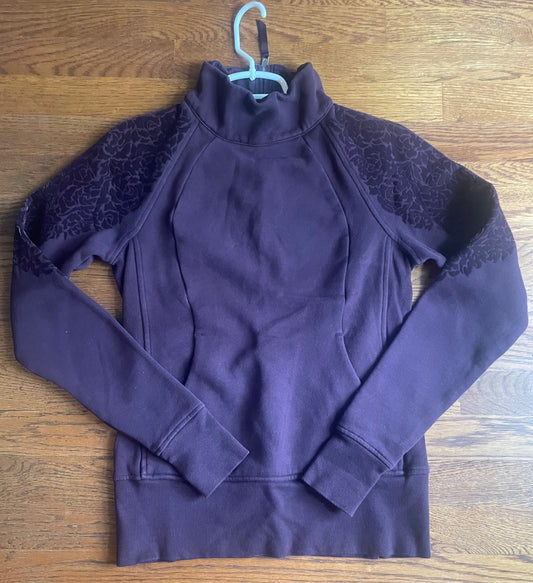 *reduced* Seller #71 Lululemon mock neck sweatshirt size 4