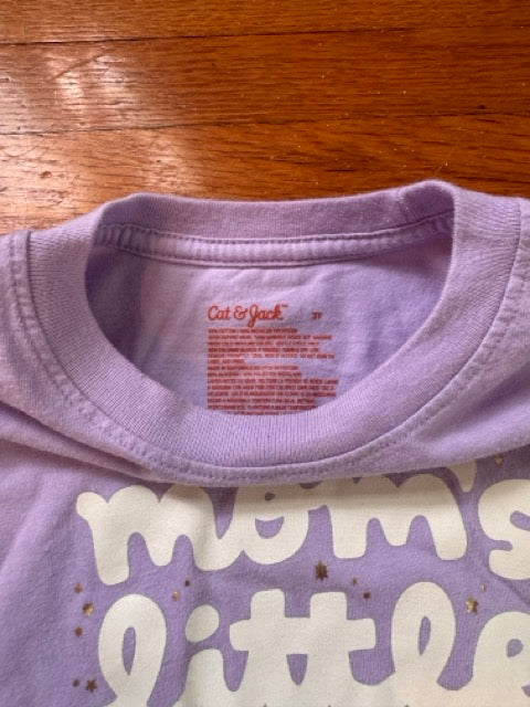 #127 Cat & Jack Graphic Tee Girls 3T