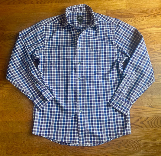 Seller #71 Men’s M checked button up shirt