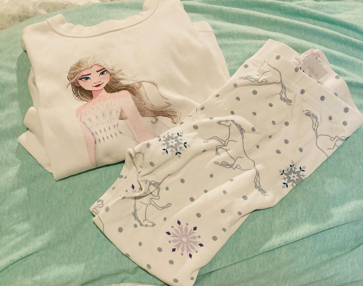 Seller #60 Girls 5 Hanna Disney Collection Frozen Long Sleeve Pajamas
