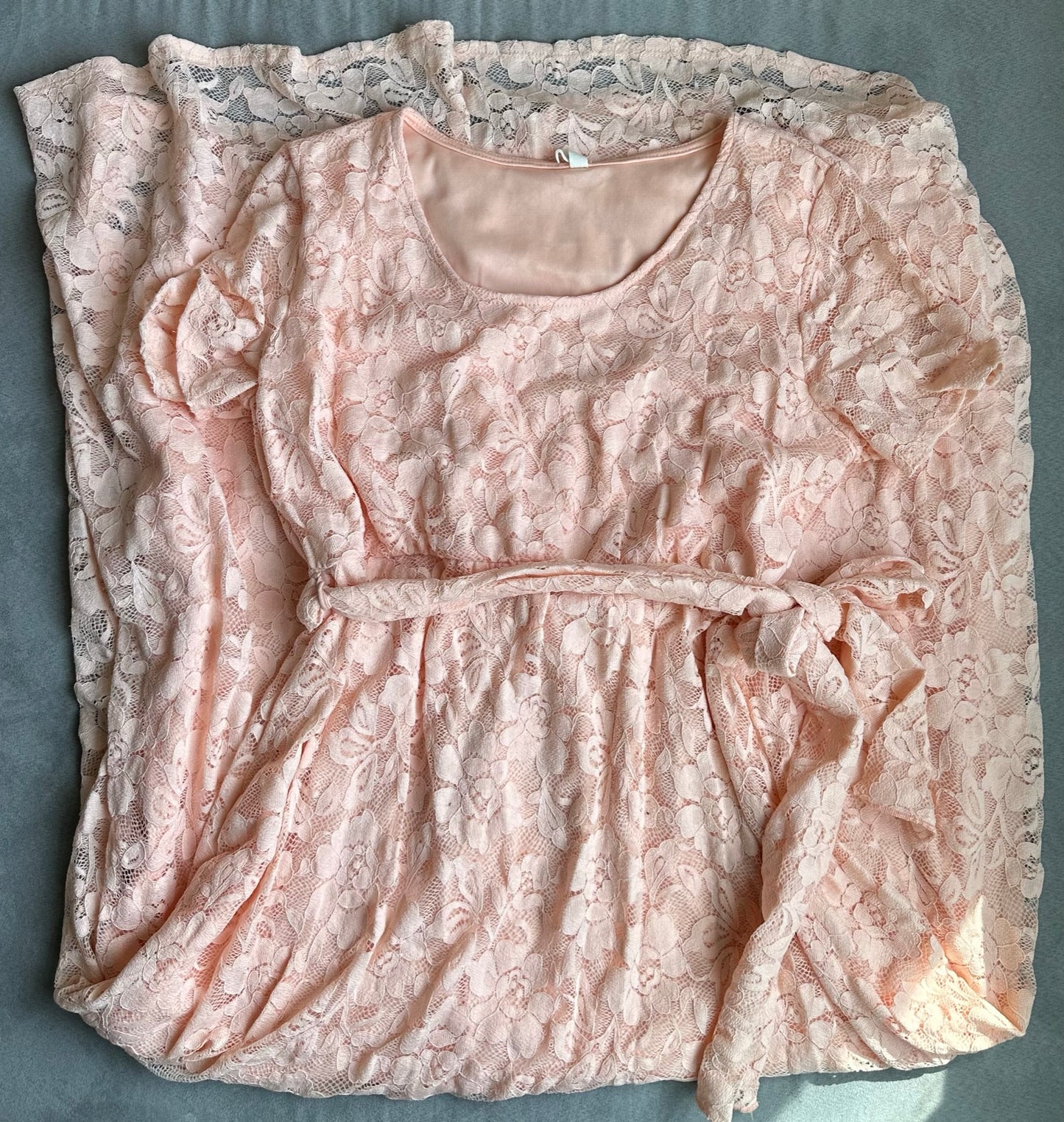 L Maternity dress (pink blush)