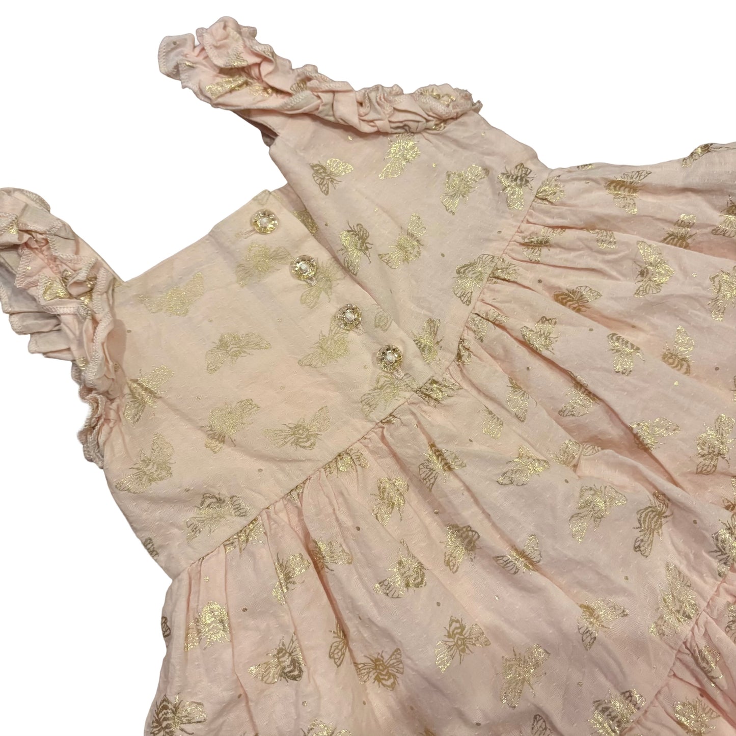 Seller 98 Girls 2T Max Studio Bee Dress