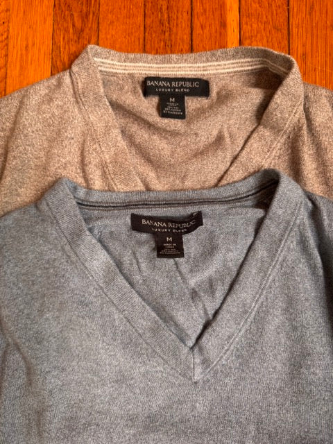 #127 Banana Republic Sweater Bundle Men's M
