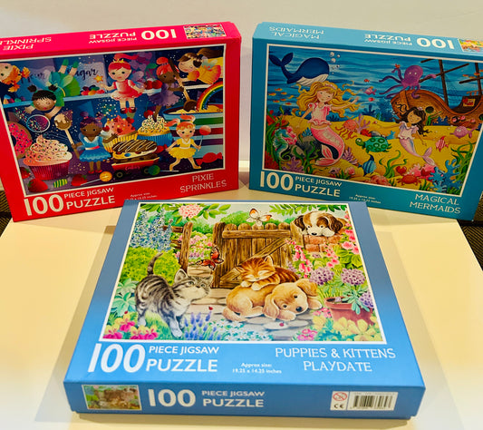 #99- *100 Piece Puzzle Bundle