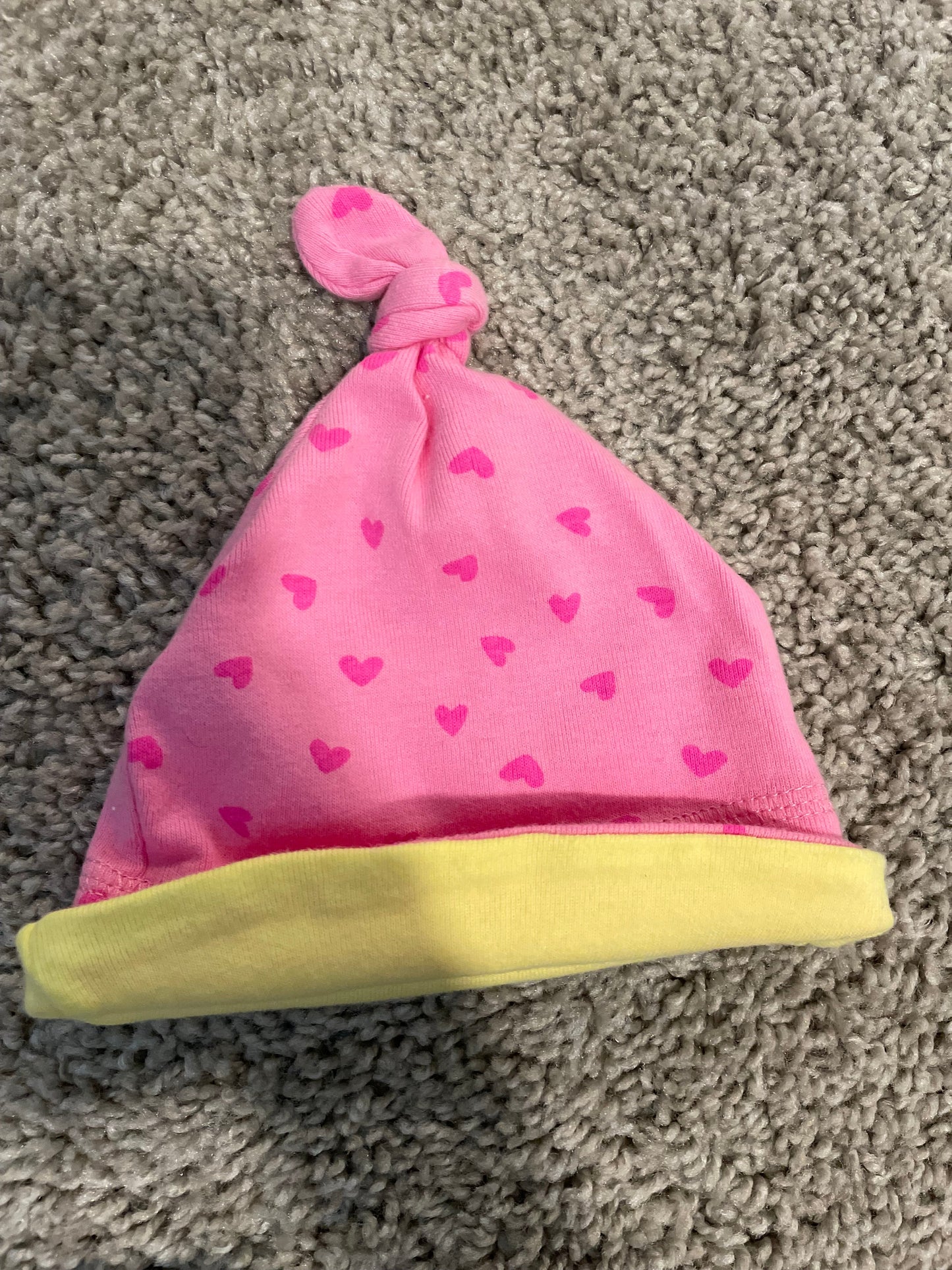 #187 Newborn Girls Petit Lem Sleep Pajama with Hat
