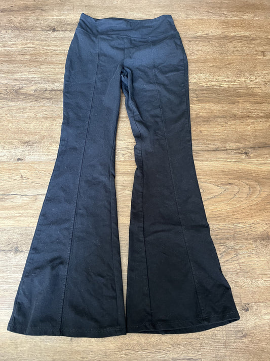 #124 VGUC Art Class Black Flare Leggings Girls Size M 8