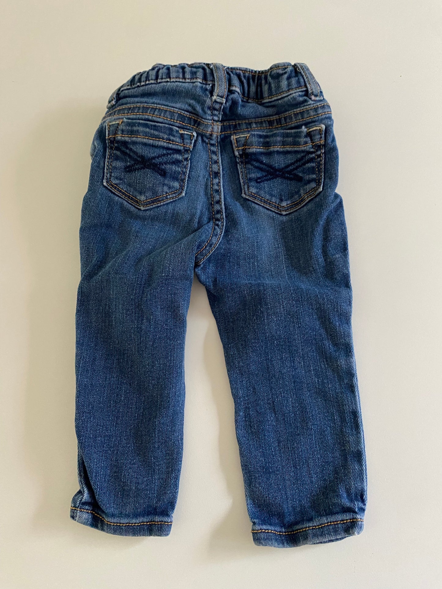 #84B- Girls 12-18M, Gap Legging Jeans, GUC