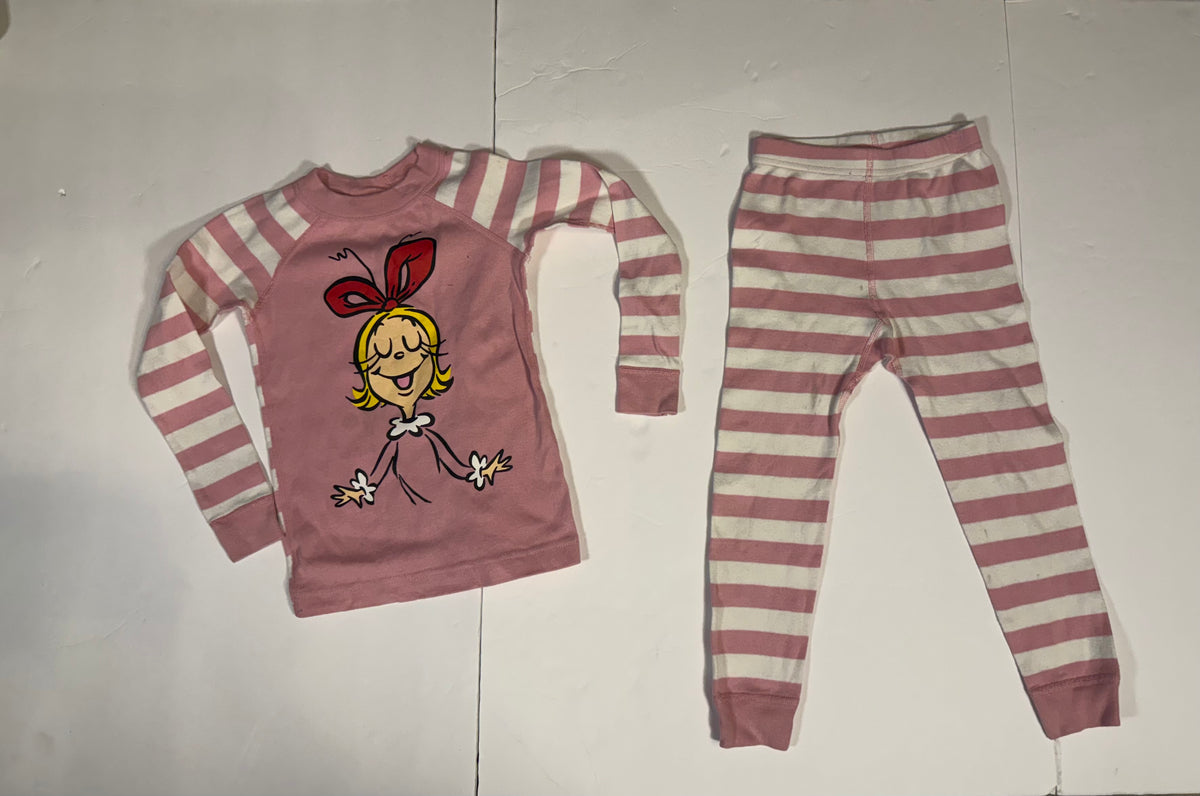 #141 Girls 4 (100) Hanna Andersson Grinch Cindy Lou Who 2 of 2 available See picture