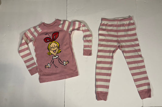 #141 Girls 4 (100) Hanna Andersson Grinch Cindy Lou Who 2 of 2 available See picture