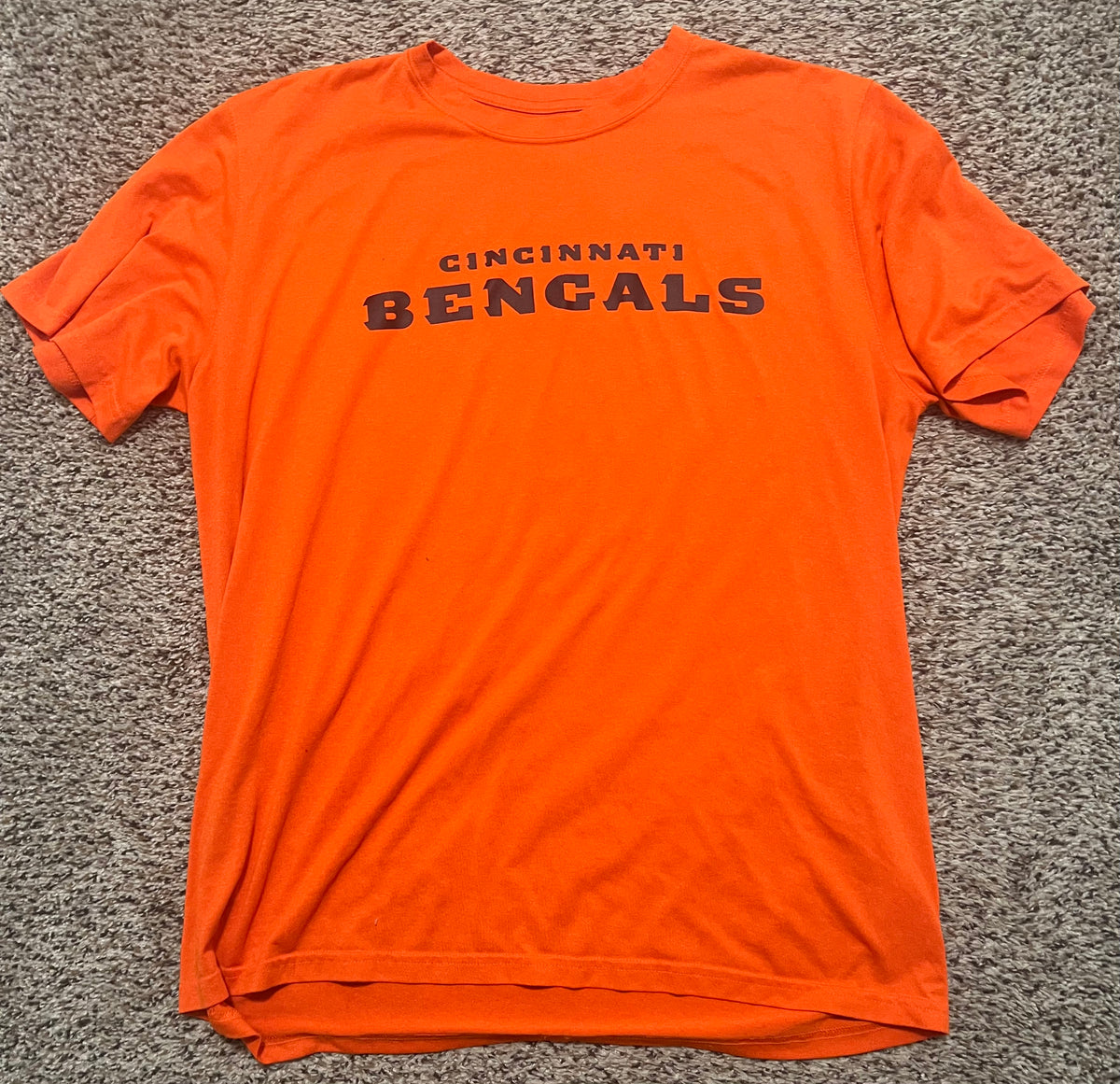 Seller #184 Men’s XL Orange Nike Drifit shirt Bengals