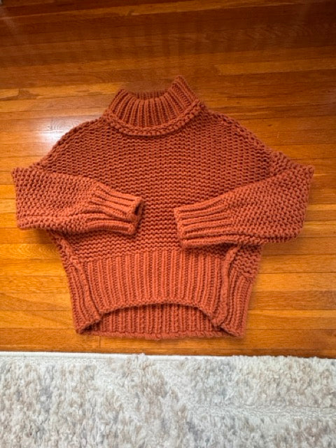 #127 Free People Chunky Turtleneck Women's XS
