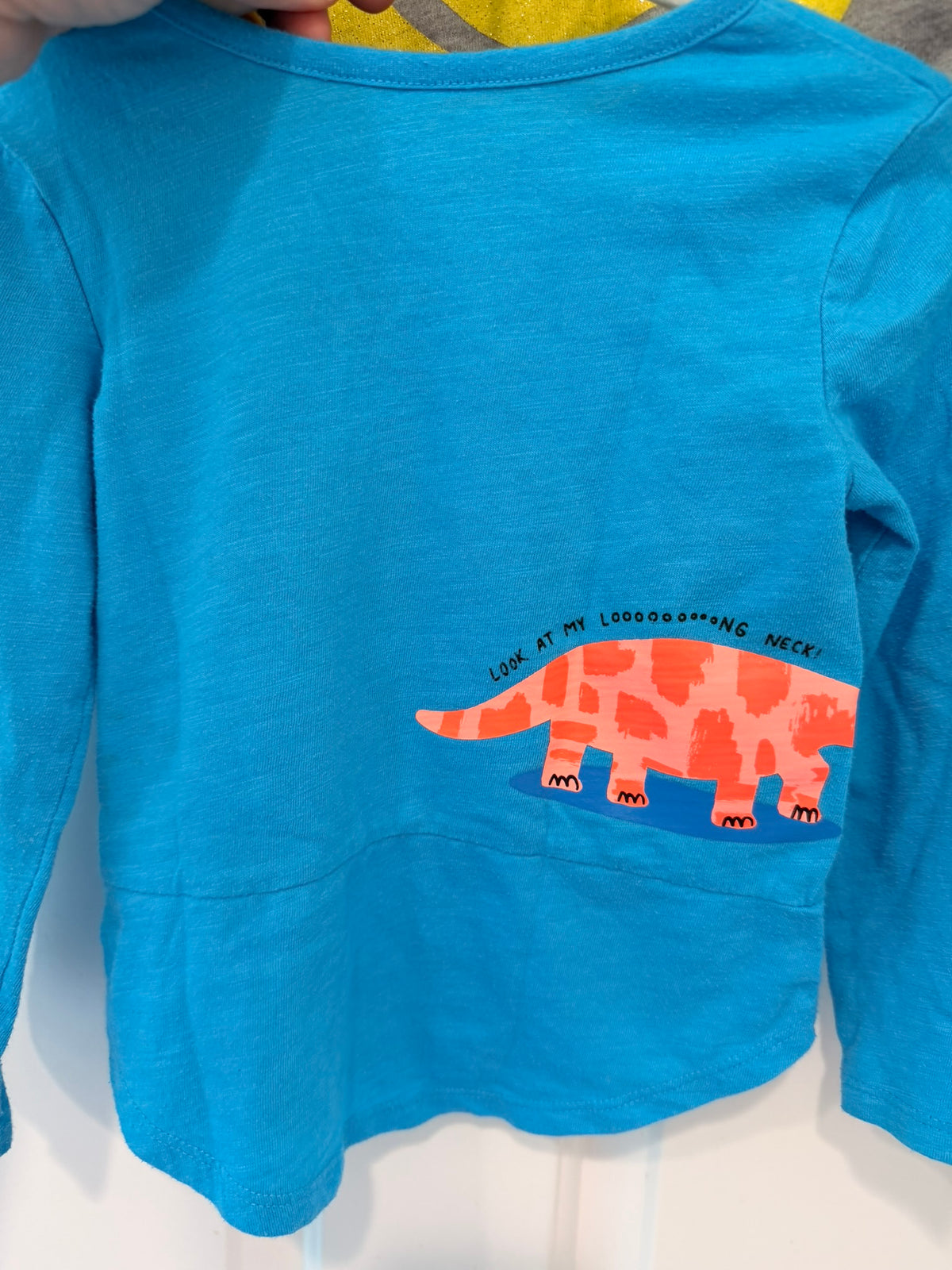 #85 Chaser Happy Sweatshirt and Dino Tshirt, Girls 2T