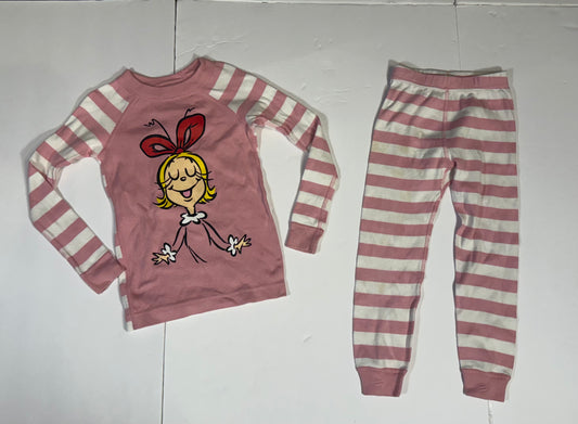 #141 Girls 4 (100) Hanna Andersson Grinch Cindy Lou Who 1 of 2 available See picture