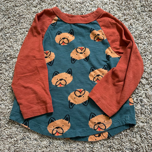 #162 Hanna Andersson Dog Shirt 3T