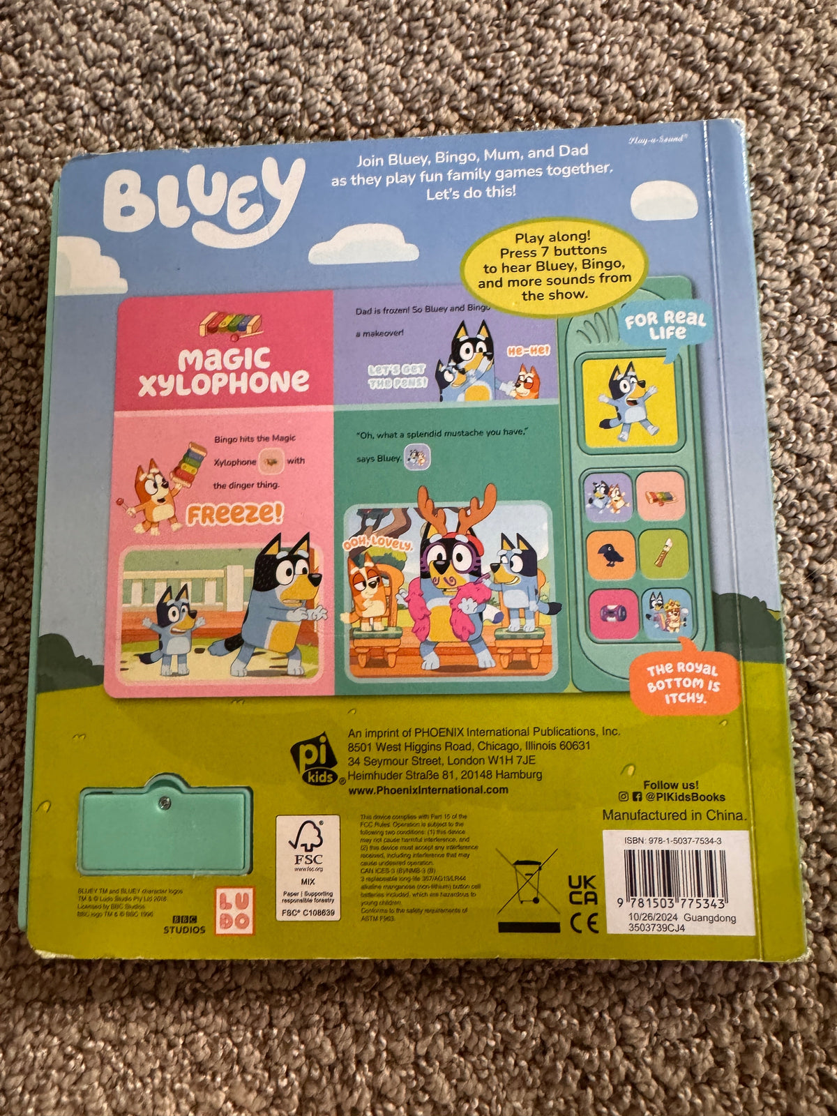 #127 Bluey Sound Book