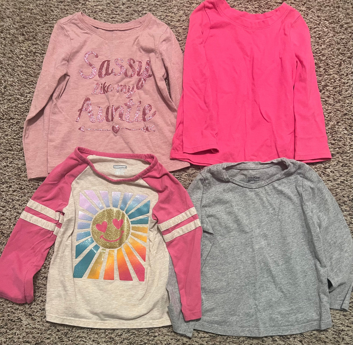 Seller #184 Girls 2T set of shirts