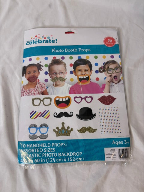 #90 Way to Celebrate! photo booth prop set BRAND NEW