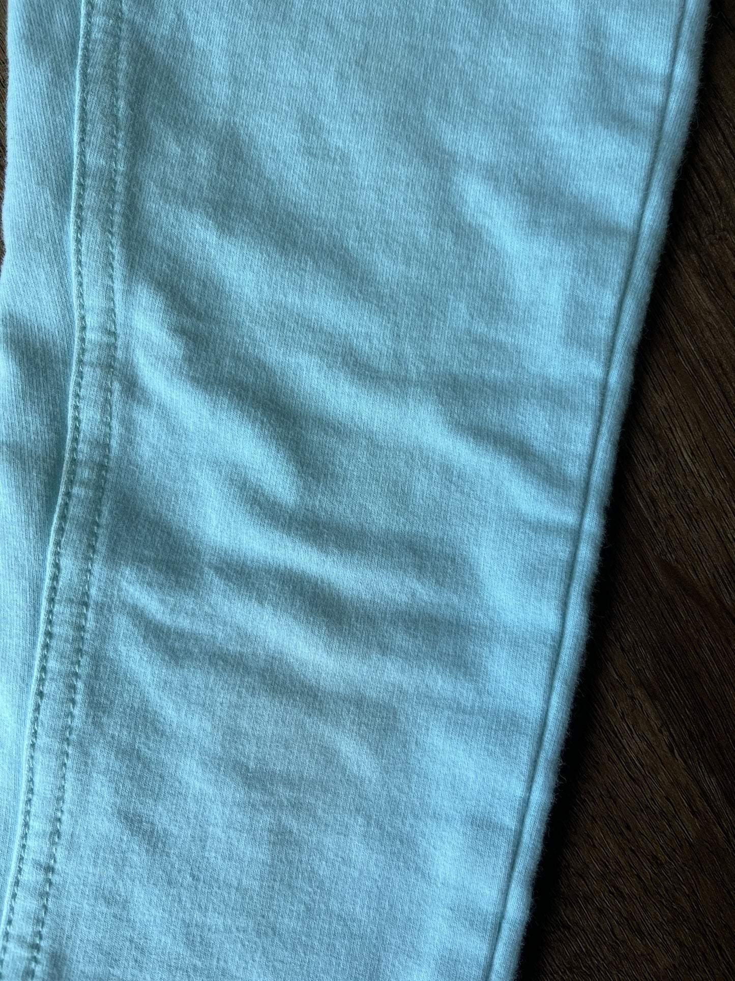 #124 Justice Light Blue Pants Girls Size 10