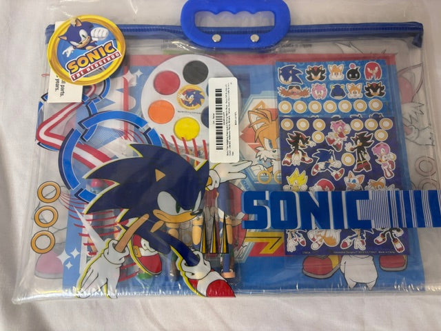 #90 Sonic the Hedgehog activity and art set BRAND NEW