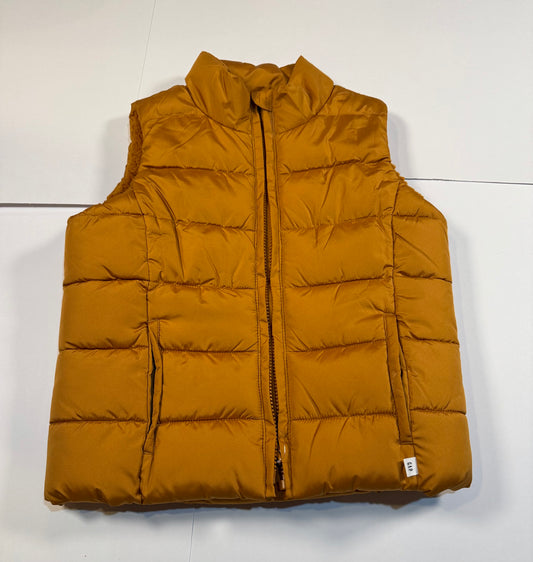 #180 Boys Medium (8) Gap Kids NWOT Gold Puffer Vest