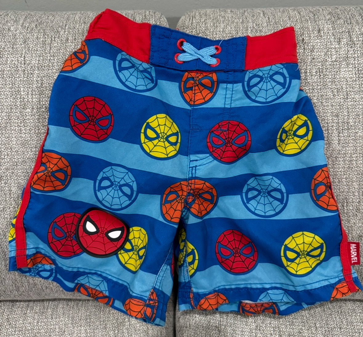 #130 Spider-Man Swim trunks boys 4T