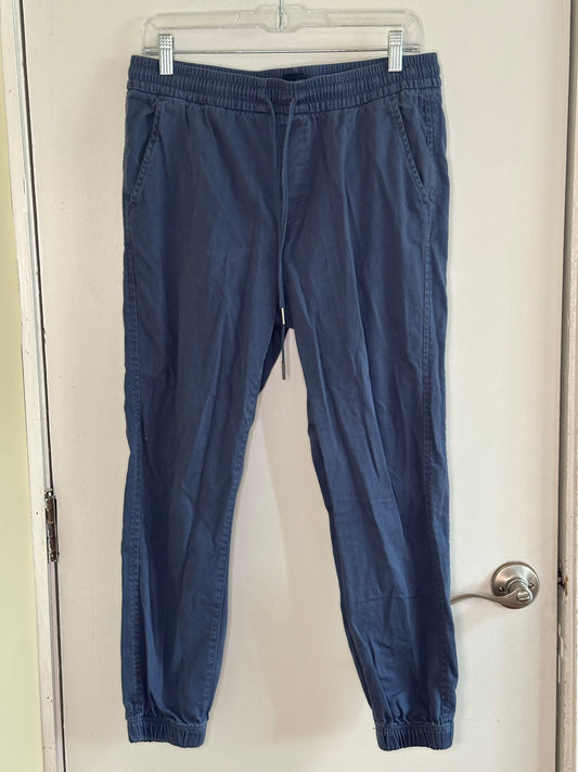 #186 Gap Blue Khaki Joggers - Women's M - VGUC