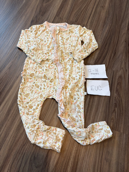 #138 - 12-18 Mo - EUC Charlie's Project - Boho Bunny (Easter) Zippy - PU 45236
