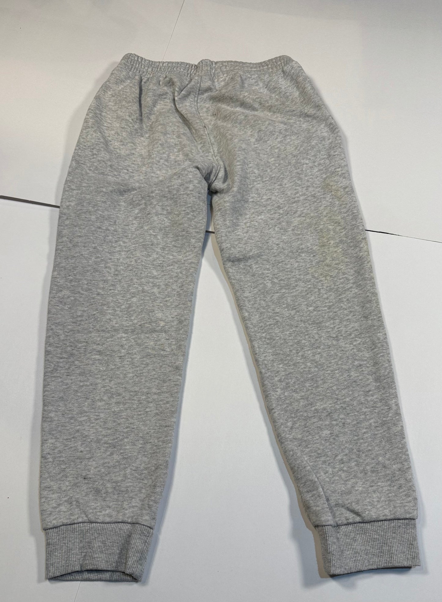 #180 Boys 7/8 Small Puma Gray with Black Logo Hoodie Set
