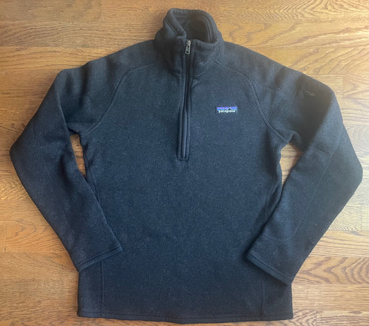 Seller #71 Patagonia black quarter zip better sweater women’s small