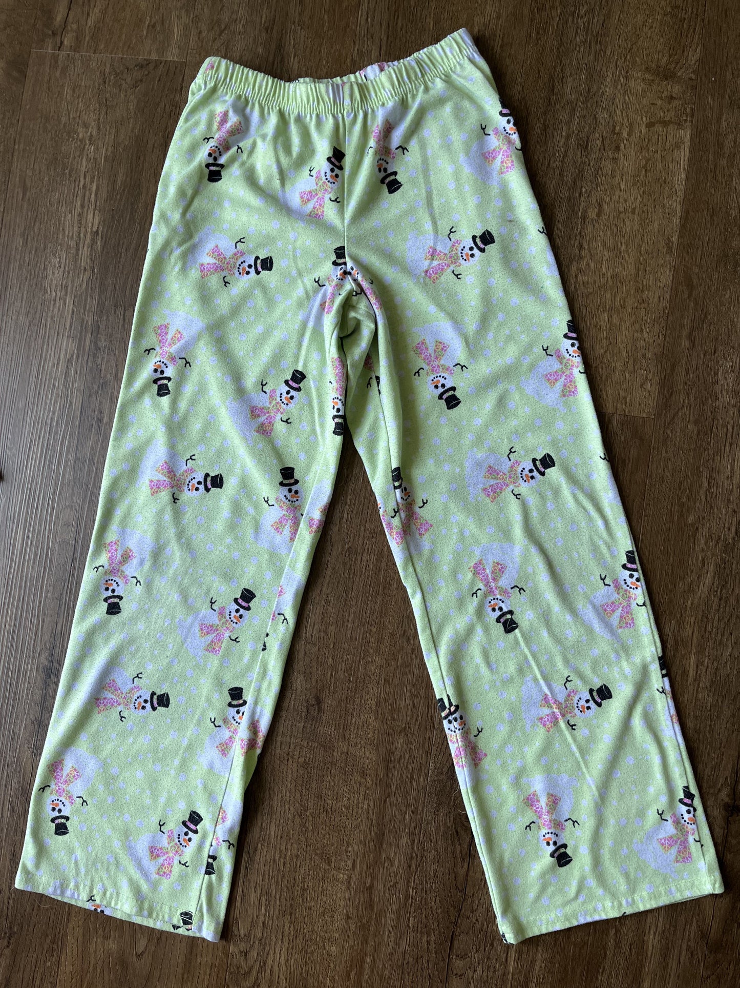 #124 3 PJ Sets - LOL, JoJo Siwa & Snowman Pajamas Girls Size M 8