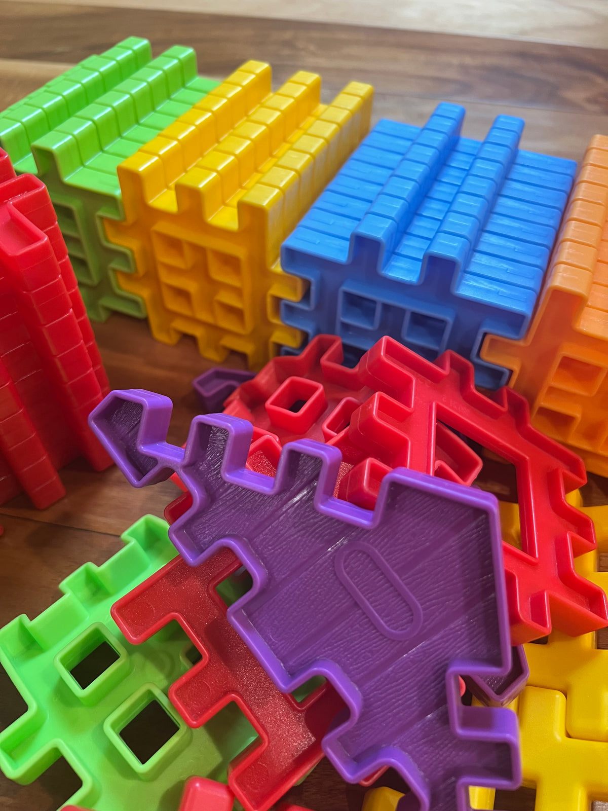 Seller #184 Girls Boys - Waffle Building Blocks