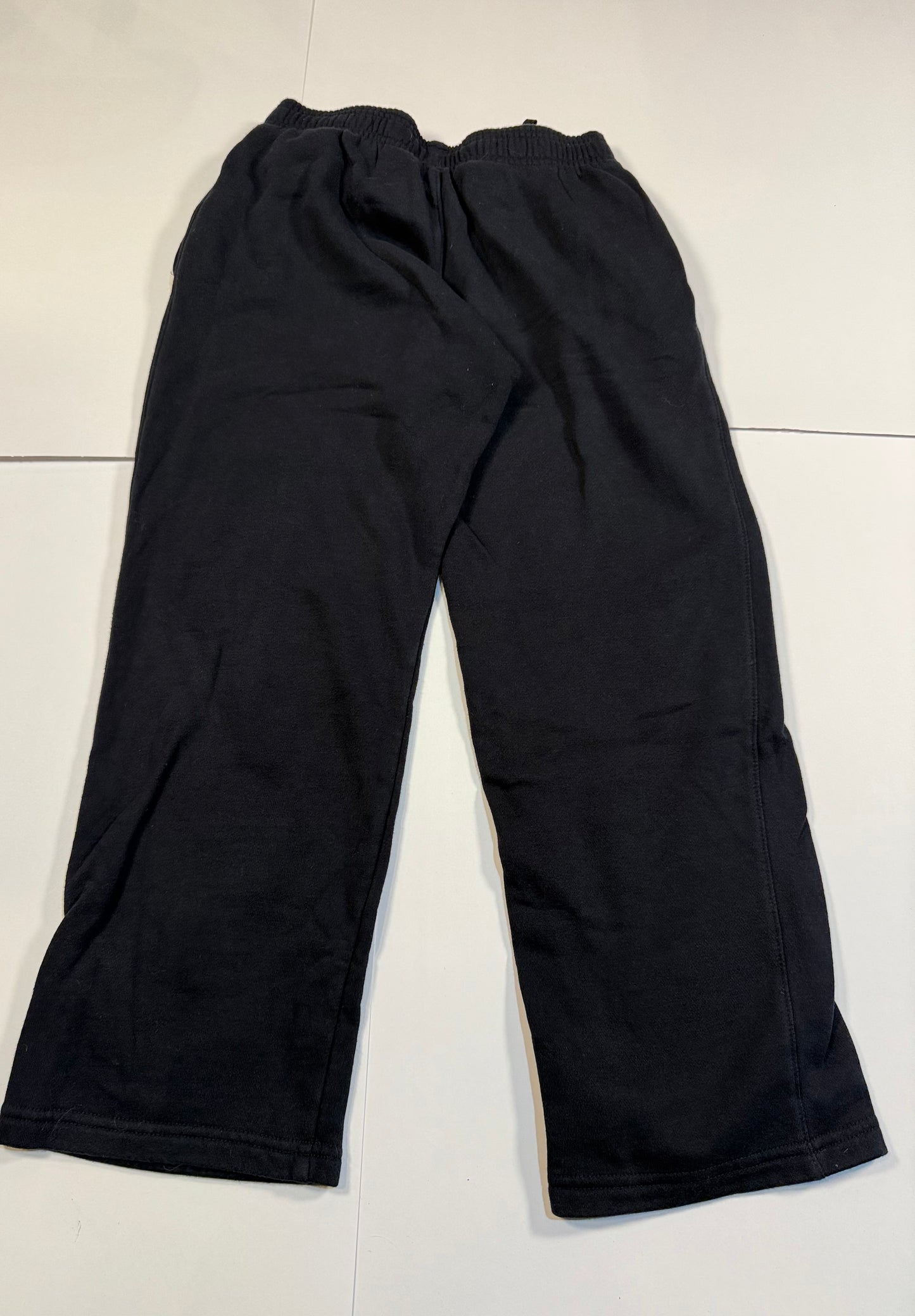 #180 Boys YSM 8 Under Armour Red Fleece Hoodie and Black and Red Fleece Pant Set
