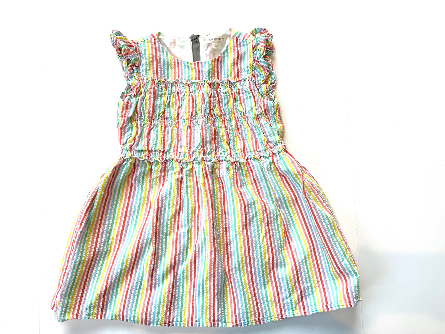 Crewcuts Girl 3 Rainbow dress