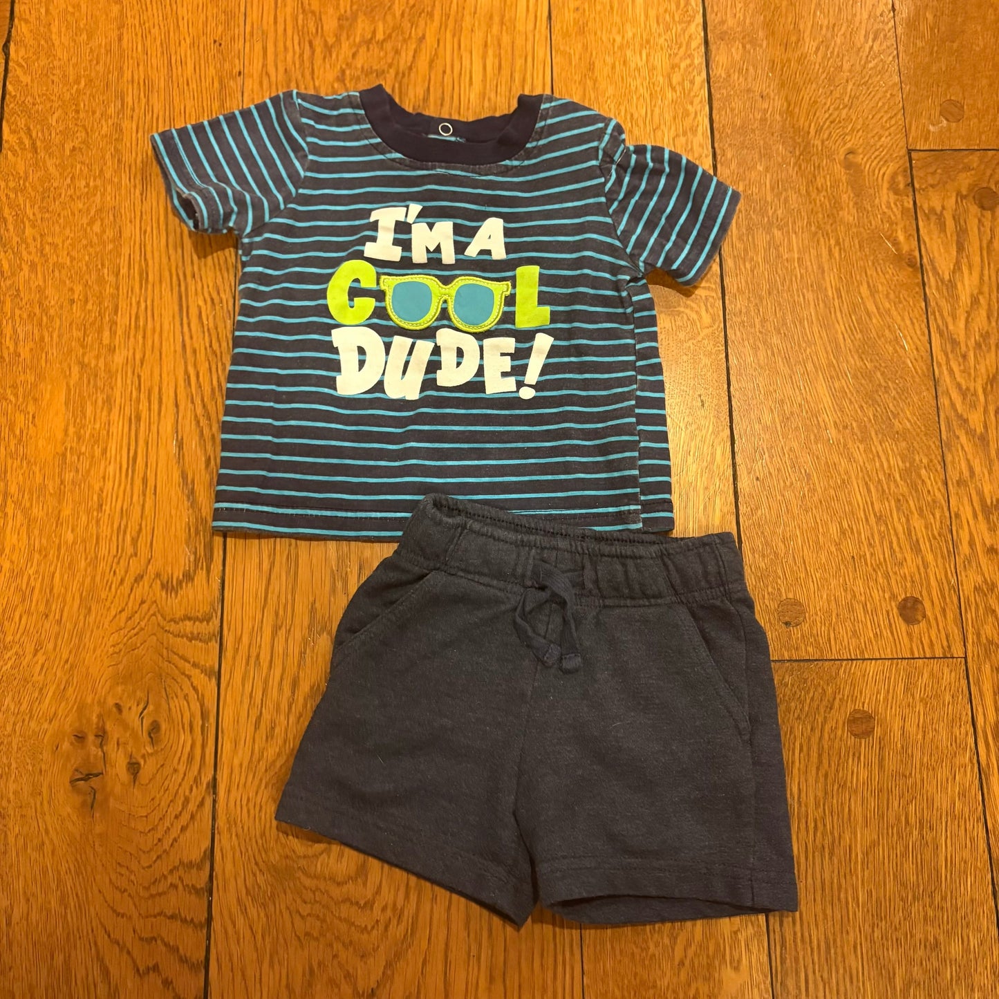 Seller 98 Boys 12m Mixed Brand "Cool Dude" Outfit (2)