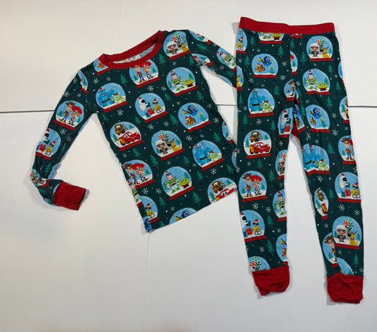 #180 Unisex 5/6 Little Sleepies Pixar Christmas Pajamas (2 available)