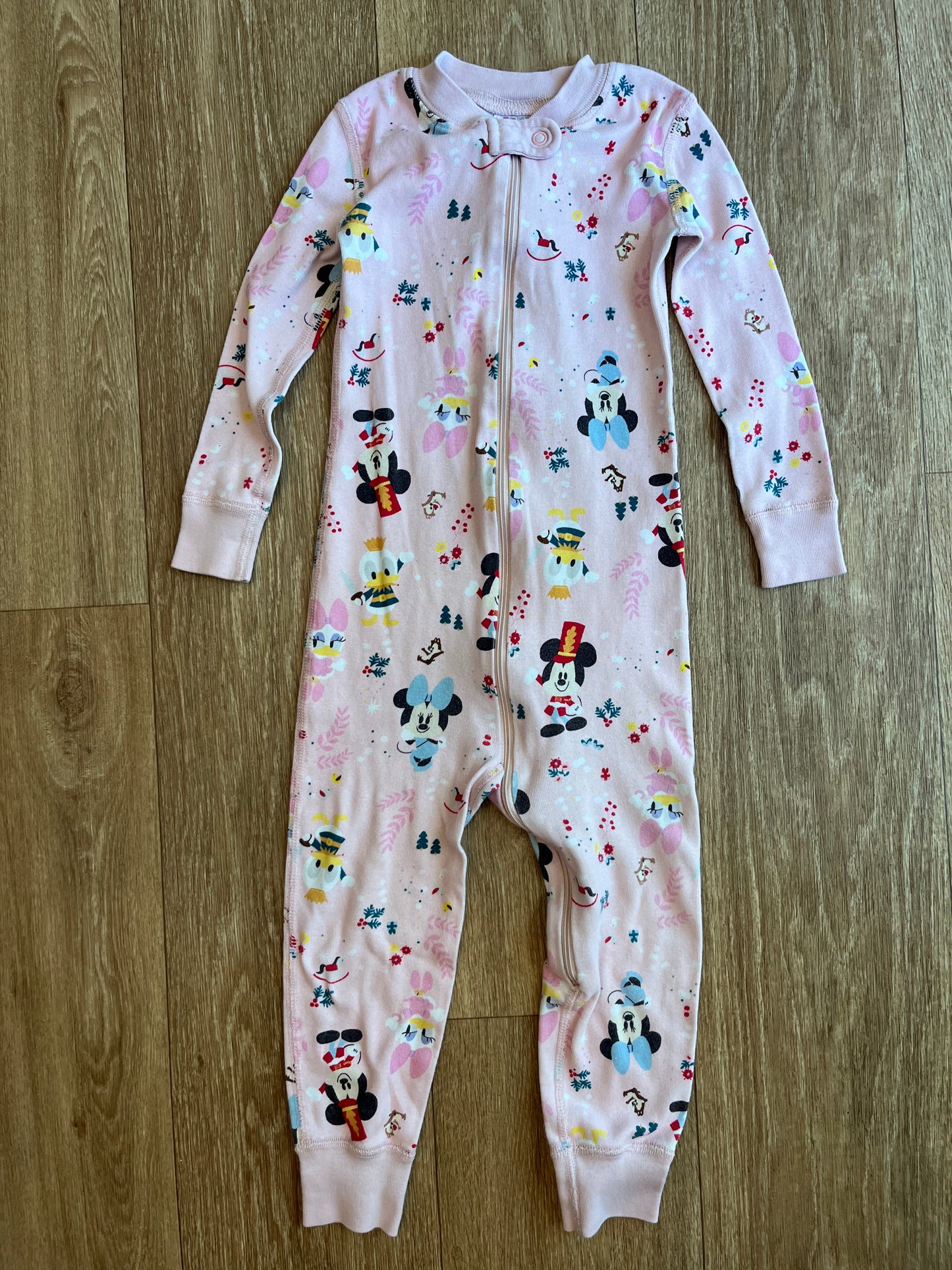 Hanna Andersson Disney Mickey and Minnie Nutcracker Christmas Pajama, SZ 90