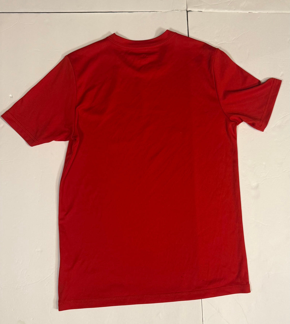 #141 Boys Medium 10-12 Adidas Athletic Shirt Set  - Red. Gray, Green and Navy