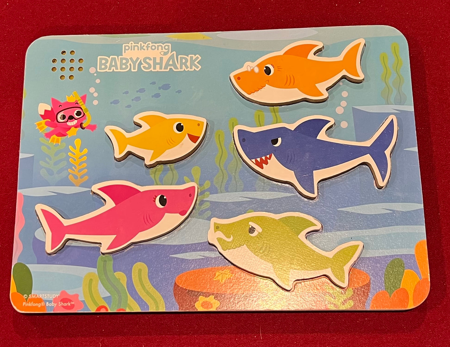 Baby Shark Musical Wood Sound Puzzle