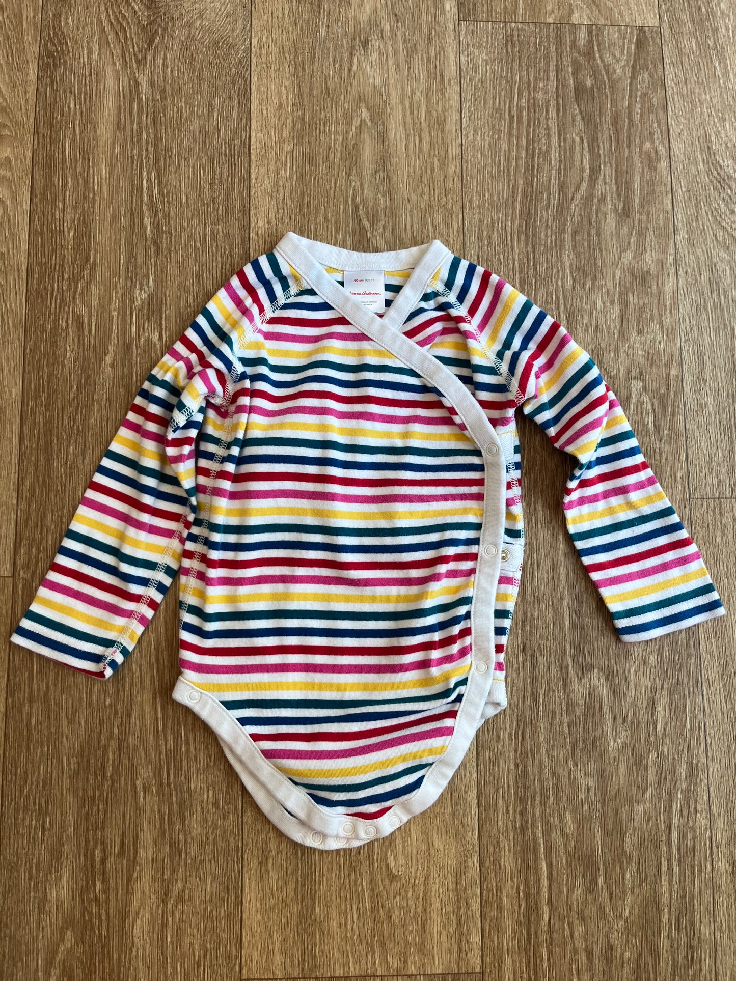 Hanna Andersson Rainbow Onesie, SZ 90