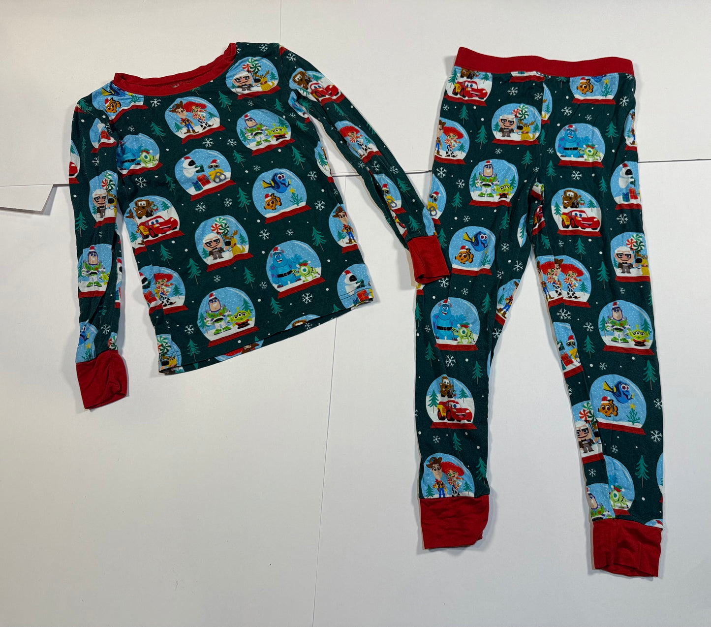 #180 Unisex 5/6 Little Sleepies Pixar Christmas Pajamas (2 available)