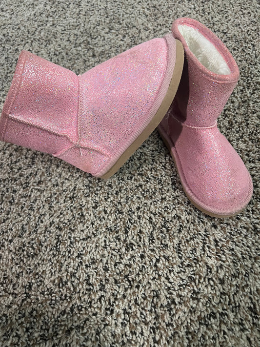 Seller #184 Girls size 8 pink pull on boots
