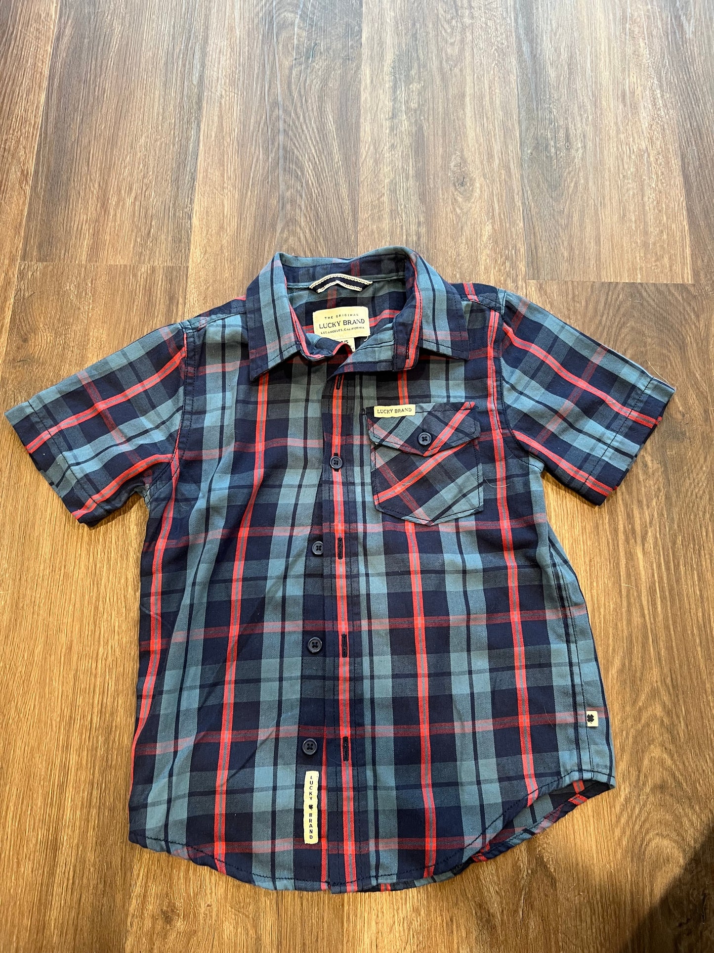 #24 size 4-5 lucky button down