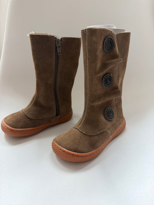 #117, Girls shoes 6c, Livie + Luca brown leather boots, New