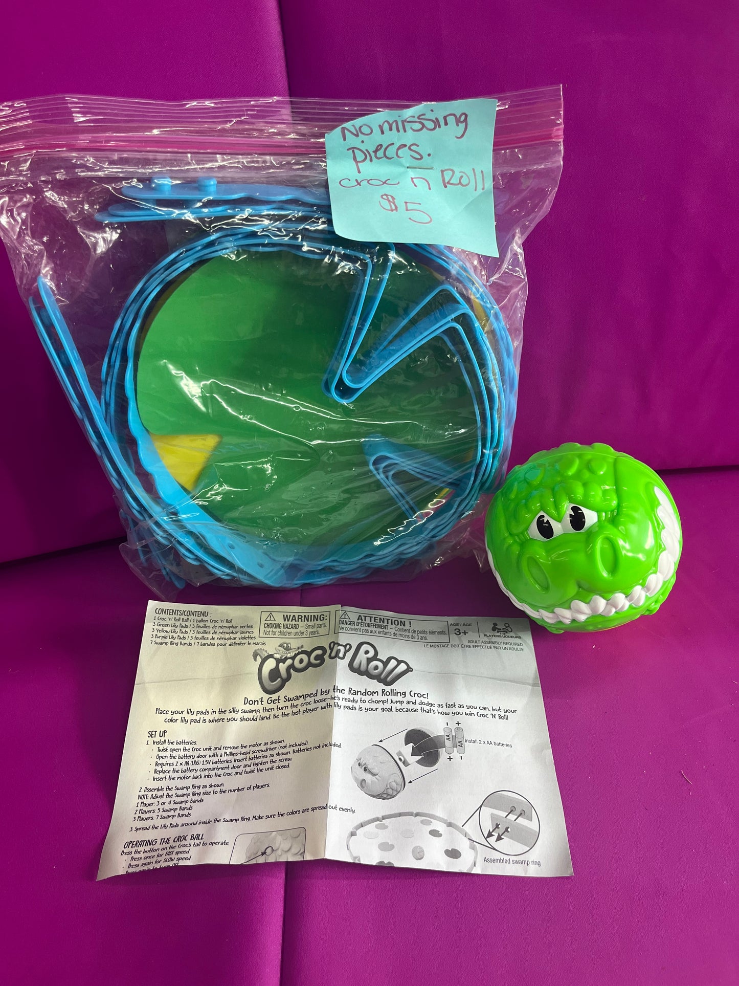 137 croc n roll interactive game