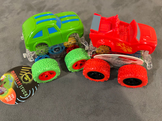 Seller 128 - Light Up Gear Monster Trucks - New with tags!