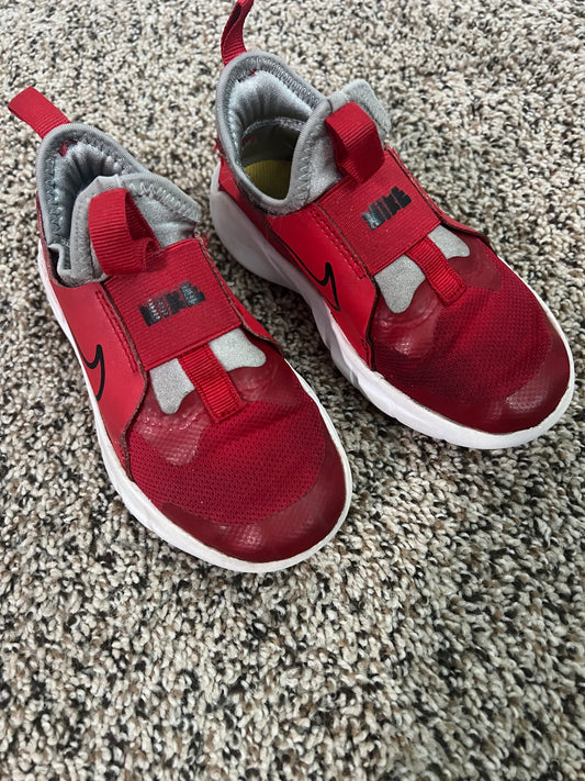 Seller #184 Boys 11C Nike Red and Gray shoes