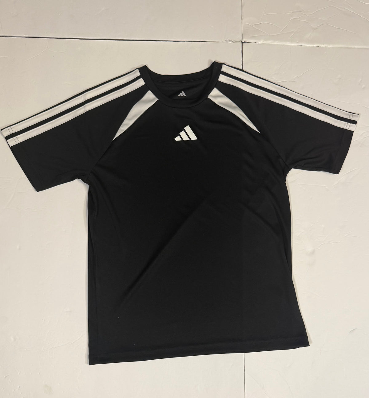 #141 Boys Medium 10-12 NWOT Adidas Athletic Shirt Set  - Red and Black